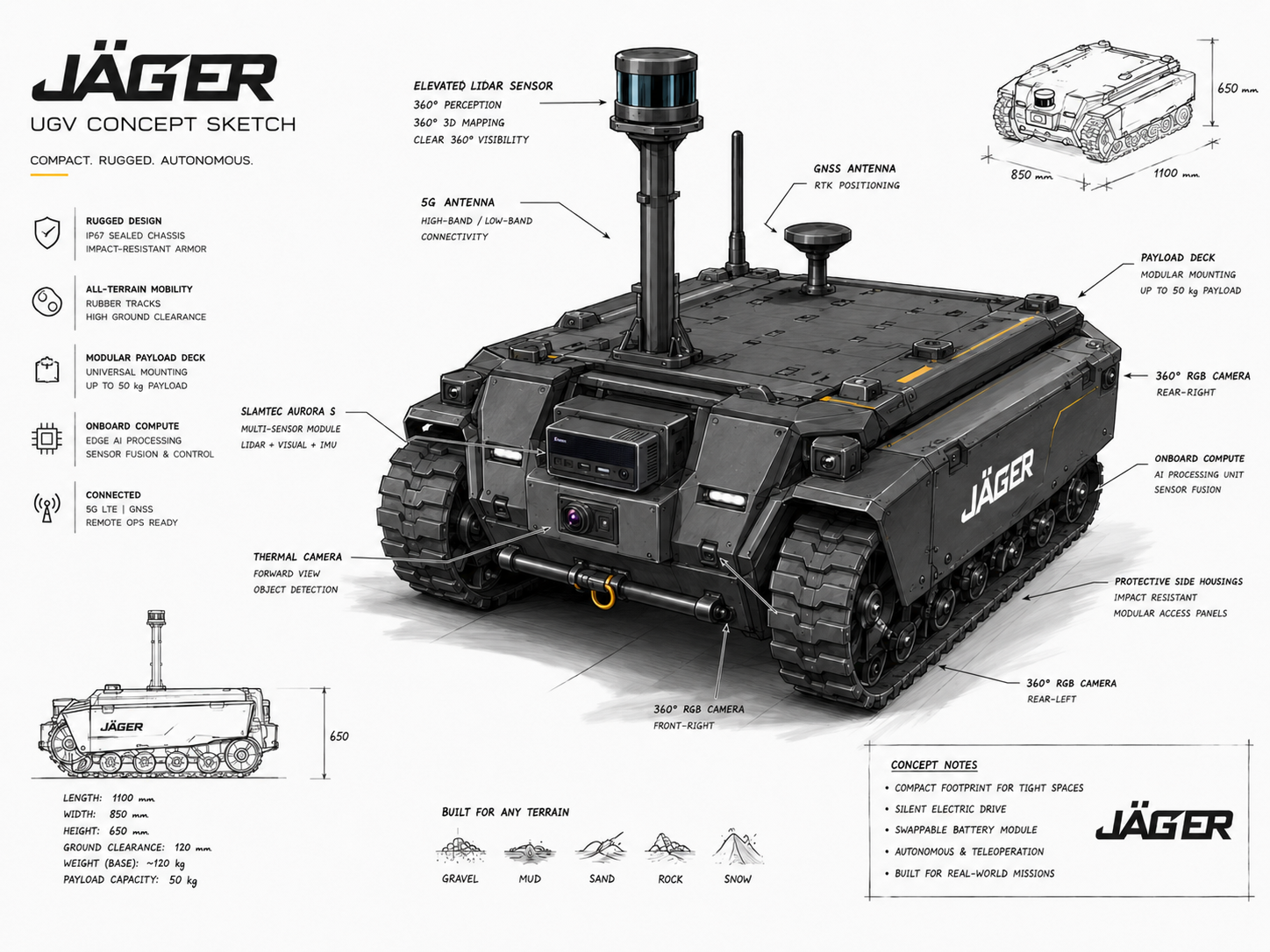 JÄGER UGV concept